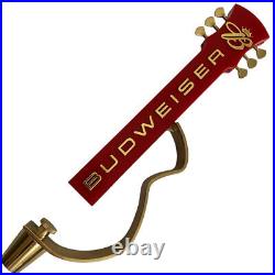 Vintage Budweiser Guitar Silhouette Beer Tap Handle New Old Stock Anheuser Busch