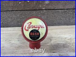 Vintage Carnegie Beer Ball Tap Handle Carnegie, PA