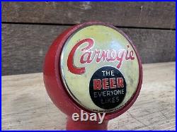 Vintage Carnegie Beer Ball Tap Handle Carnegie, PA