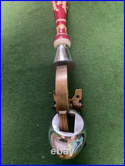 Vintage Caskell & Chambers Beer Tap Porcelain HandleHeavy Bronze 1959