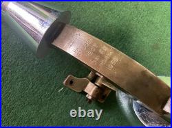 Vintage Caskell & Chambers Beer Tap Porcelain HandleHeavy Bronze 1959