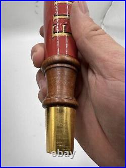 Vintage Collectible Anheuser Busch Red Elk Mountain Red Tap Handle Elk Head