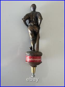 Vintage Collection Budweiser beer tap handles. Pre Owned. 5 Items