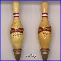 Vintage Collection Budweiser beer tap handles. Pre Owned. 5 Items