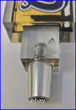 Vintage Coors Beer Tap Handle Lucite Classic Mountain Design 9.5x 2.25