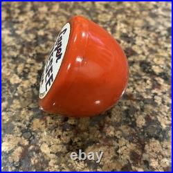 Vintage Genesee Lager Beer Ball Knob Tap Handle 1930'S Bakelite Rochester NY