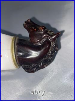 Vintage George Killians Irish Red Beer Tap Handle 12 With Horse Head Wooden
