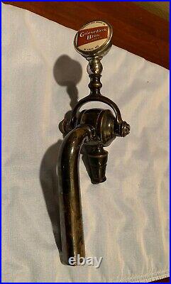 Vintage Griesedieck Bros. Tap Handle with Brass Spigot/Faucet