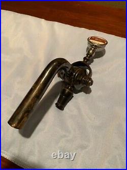 Vintage Griesedieck Bros. Tap Handle with Brass Spigot/Faucet