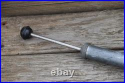 Vintage Hamms Beer Superior Beer Advertising Pump Tap Handle w Enamel Emblem