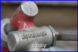 Vintage Hamms Beer Superior Beer Advertising Pump Tap Handle w Enamel Emblem