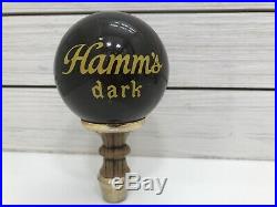 Vintage Hamms Dark Beer Ball Tap Handle Shifter Knob Advertising HTF