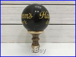 Vintage Hamms Dark Beer Ball Tap Handle Shifter Knob Advertising HTF