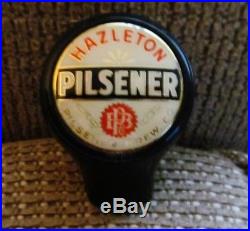 Vintage Hazleton Beer Ball Tap Knob / Handle Pilsener Brewing Co Hazleton Pa