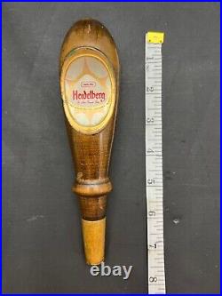 Vintage Heidelberg Wood Tap Handle Keg Pull Carling Brewing Tacoma, Wash. RARE
