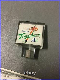 Vintage Iroquois Tomahawk Ale Beer Tap Handle Buffalo New York