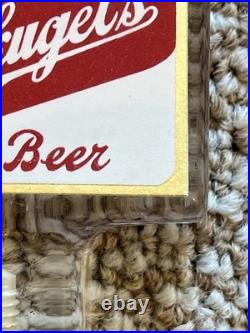 Vintage Leinenkuegel's Leinie's Lucite Acrylic Clear Beer Tap Handle Rare