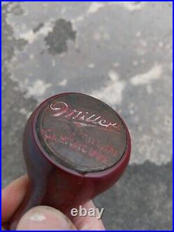 Vintage Miller High Life Bakelite Tap Handle, Rat Rod Shift Knob