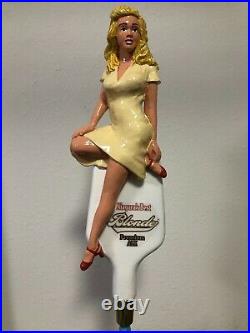 Vintage Niagara's Best Beer BLONDE ALE Full 3D Figural Tap Handle NEW Condition