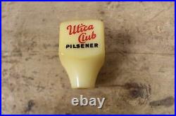 Vintage ORIGINAL UTICA CLUB Pilsener Bakelite Beer Tap Knob Handle
