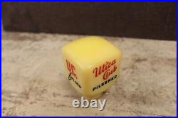 Vintage ORIGINAL UTICA CLUB Pilsener Bakelite Beer Tap Knob Handle
