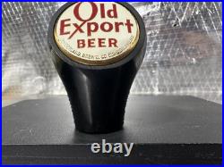Vintage Old Export Beer Tap Handle Knob Ball Cumberland MD