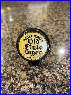 Vintage Old Style Lager Beer Ball Knob Tap Handle 1930's La Crosse, WI