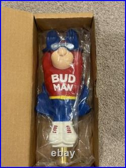 Vintage Original Bud Man Beer Tap Handle New in Original Package
