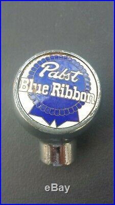 Vintage Pabst Blue Ribbon #2 Blue Ball Knob Tap Handle 1930's Milwaukee, WI