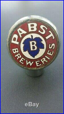 Vintage Pabst Blue Ribbon Beer Ball Knob Tap Handle 1930's Milwaukee, WI