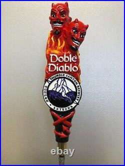 Vintage RARE Thunder Canyon Brewing Co. DOBLE DIABLO Full 3D Tap Handle NEW