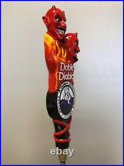 Vintage RARE Thunder Canyon Brewing Co. DOBLE DIABLO Full 3D Tap Handle NEW