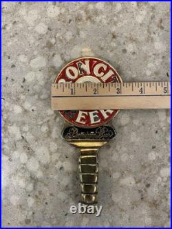 Vintage Rare Iron City Draft Beer Tap Handle Vintage Breweriana Pittsburgh