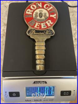Vintage Rare Iron City Draft Beer Tap Handle Vintage Breweriana Pittsburgh