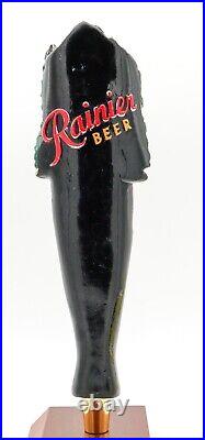 Vintage Rare Rainier Beer Tap Handle 10 Some Chips