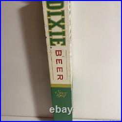 Vintage Retired Beer Dixie New Orleans Tap Handle NOLA RARE Man-cave Breweriana