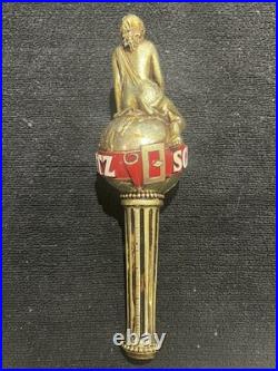 Vintage Schlitz Draft Beer Tap Handle Tapper Mancave Bar Pub 12.5