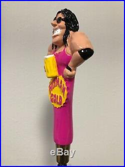 Vintage Valley Br. Co. HITMAN RARE Full 3D Figural Tap Handle NEW Condition