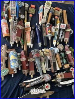 Vintage beer tap handle lot
