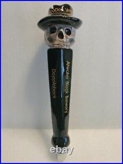 VooDoo Vator Day of Dead Skull Beer Tap Handle New In Box Large Porcelain