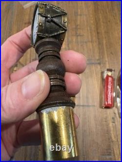 Vtg Anheuser Busch Beer Tap Handle Lot of 8 Acrylic Retro Keg Handle Michelob