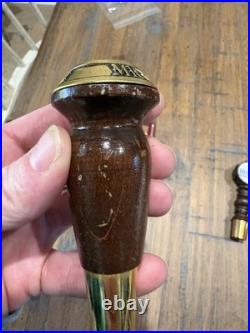 Vtg Anheuser Busch Beer Tap Handle Lot of 8 Acrylic Retro Keg Handle Michelob