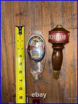 Vtg Anheuser Busch Beer Tap Handle Lot of 8 Acrylic Retro Keg Handle Michelob