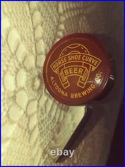 Vtg HORSESHOE CURVE BEER ALTOONA PA Beer Tap Knob Handle