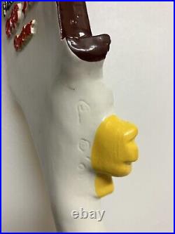 Vtg Harvest Moon Pigs Ass Porter Beer Tap Handle Rare 9 Belt Montana Brewery