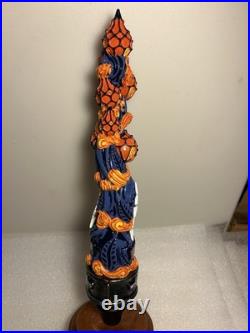 WICKED WEED BREWING PERNI-HAZE CRAFT draft beer tap handle. NORTH CAROLINA