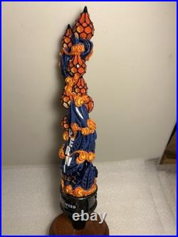 WICKED WEED BREWING PERNI-HAZE CRAFT draft beer tap handle. NORTH CAROLINA