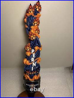 WICKED WEED BREWING PERNI-HAZE CRAFT draft beer tap handle. NORTH CAROLINA