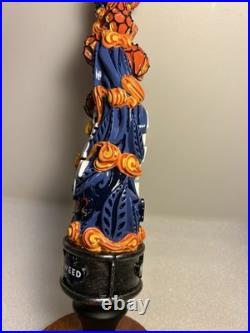WICKED WEED BREWING PERNI-HAZE CRAFT draft beer tap handle. NORTH CAROLINA