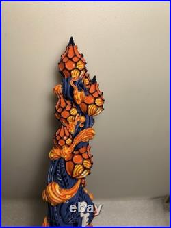 WICKED WEED BREWING PERNI-HAZE CRAFT draft beer tap handle. NORTH CAROLINA